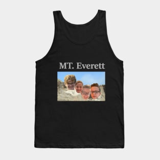 Mount Everett - Four faces of a kid named Everett on Mount Rushmore Tank Top